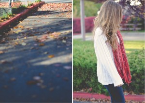 provo cozy autumn sweater photo shoot