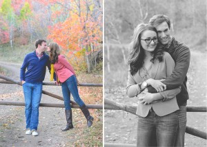 sundance utah engagement photo shoot