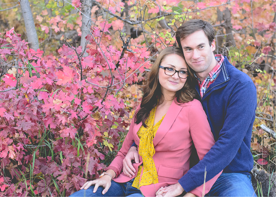 sundance utah engagement photo shoot