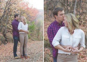 utah county autumn engagements