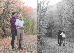 utah county autumn engagements