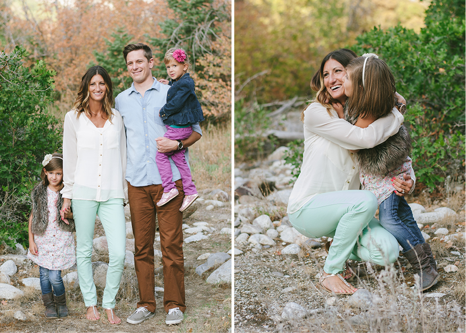 little cottonwood canyon family pictures