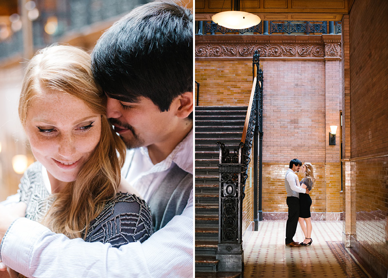 Bradbury Building Engagement Photos5