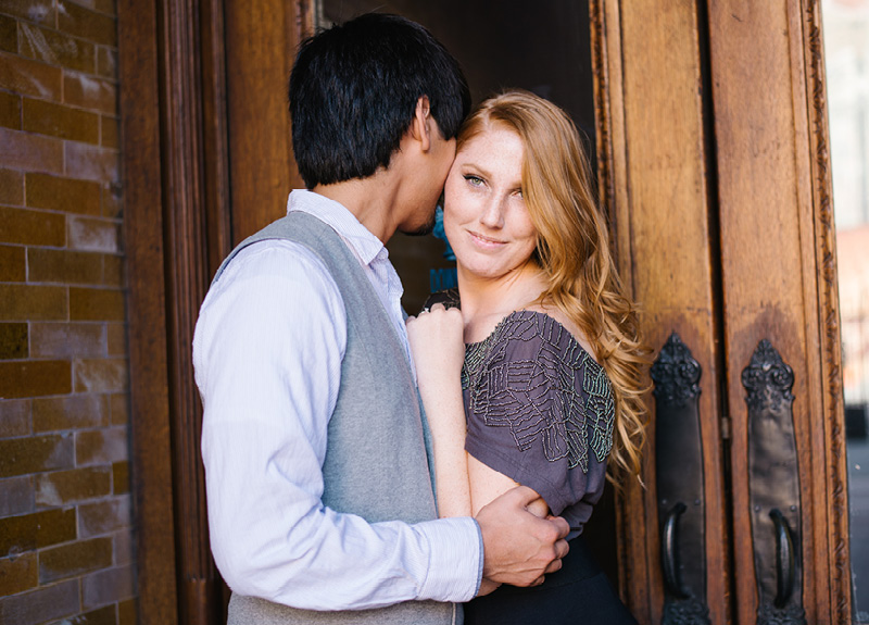 Bradbury Building Engagement Photos8