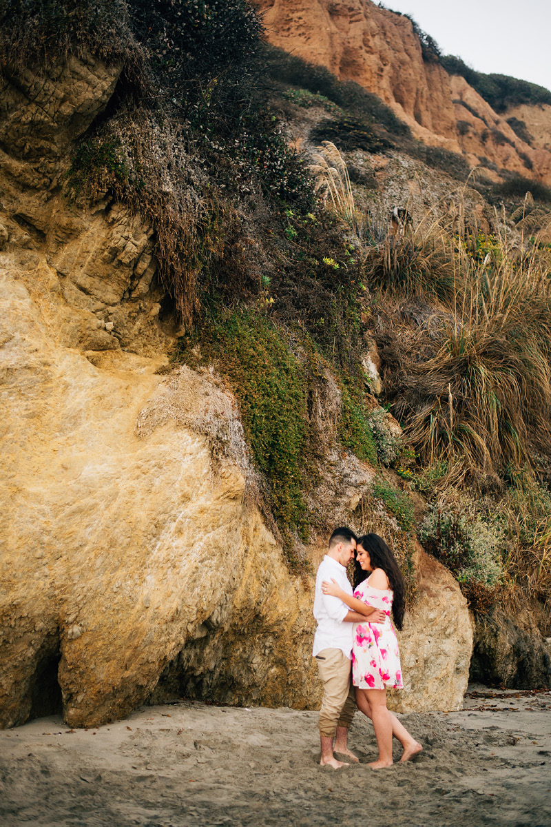 Malibu Beach Engagement Photos2