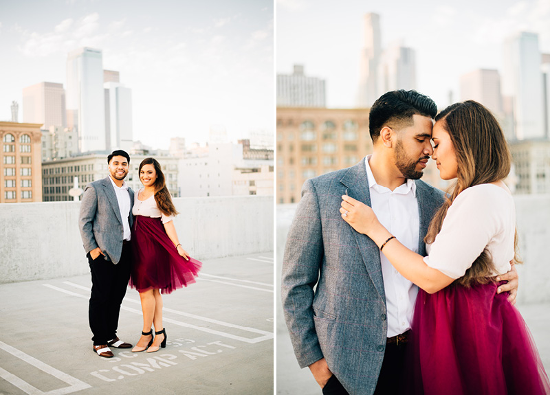 Downtown LA Rooftop Portraits