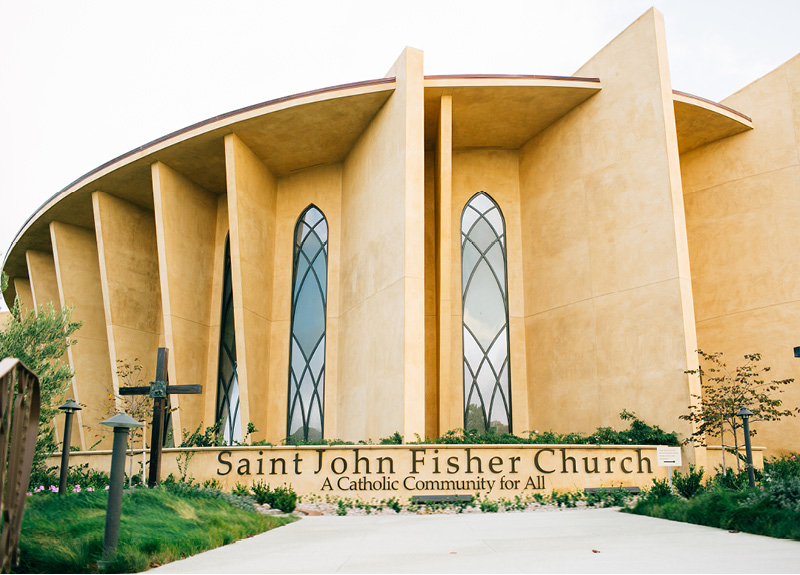 St John Fisher Catholic Church Wedding