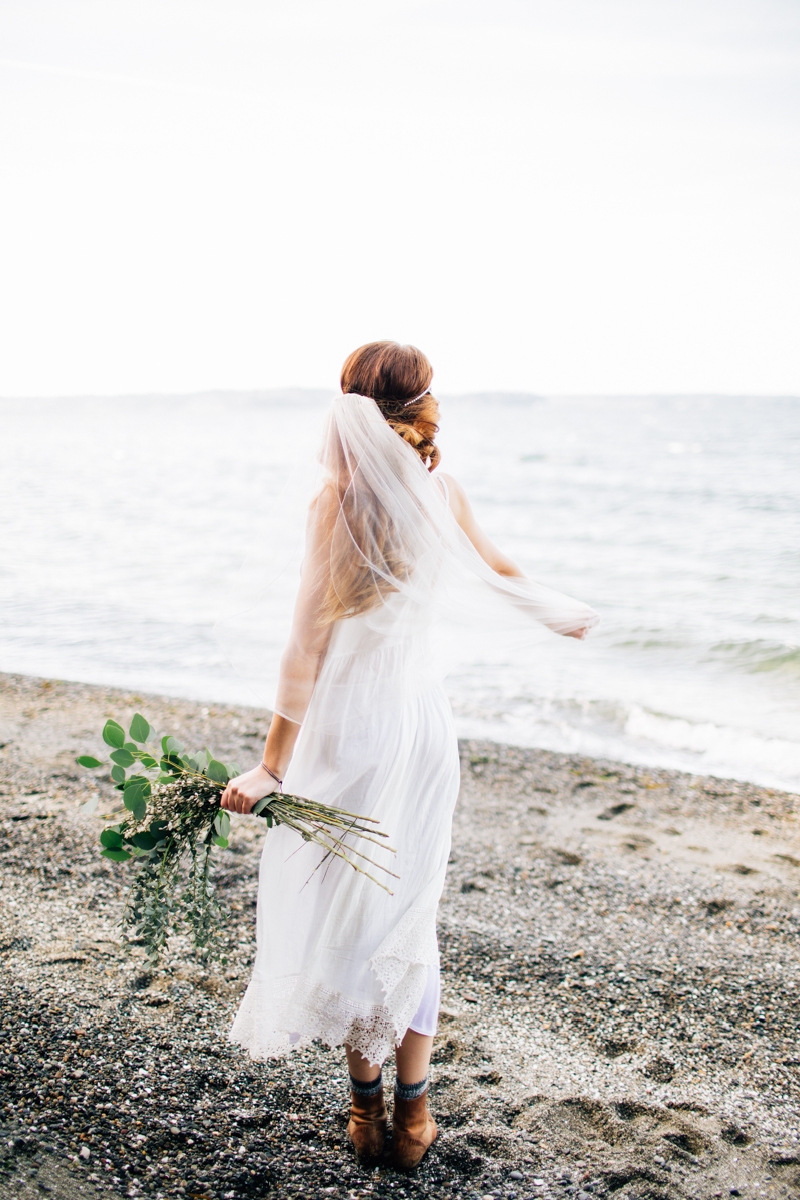 West Seattle Boho Bride