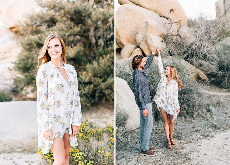 Joshua Tree Engagement Picture