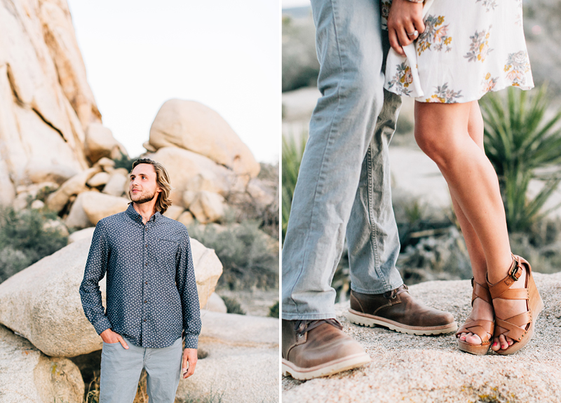 Joshua Tree Engagement Picturess