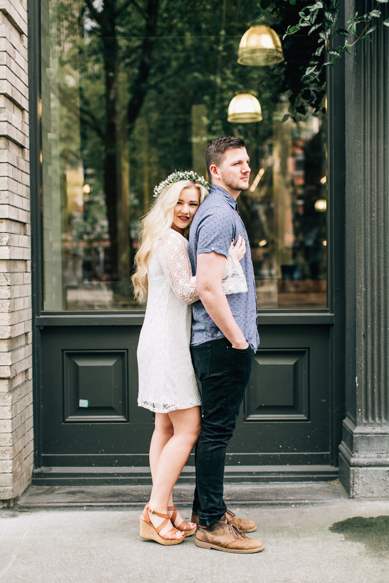 Pioneer Square Engagement Session2