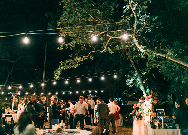 Topanga Canyon Wedding Reception