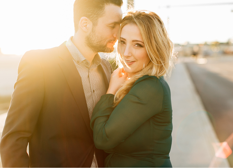 Downtown Los Angeles Bridge Engagements Photos3