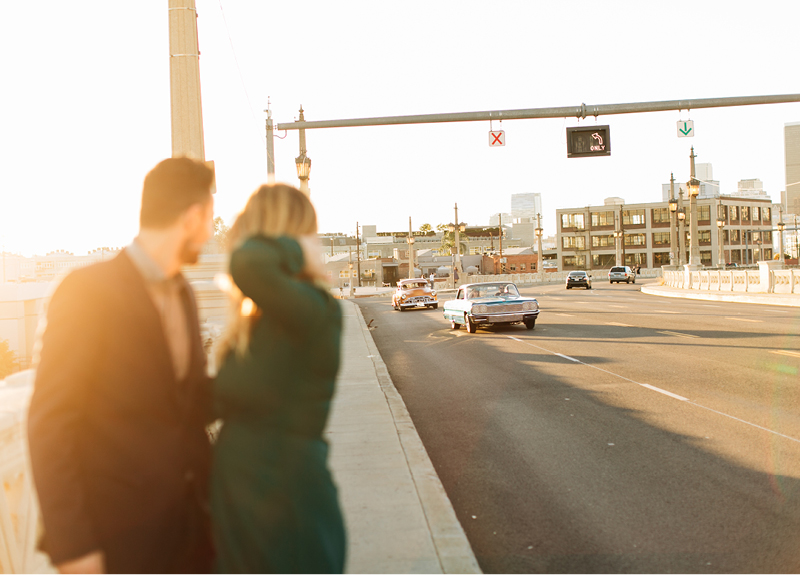 Downtown Los Angeles Bridge Engagements Photos6