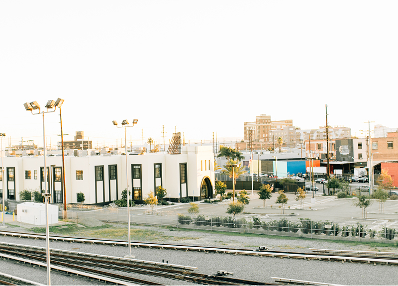 Downtown Los Angeles Bridge Engagements Photos8