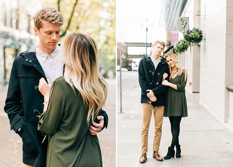 Pioneer Square Seattle Engagement Pictures13