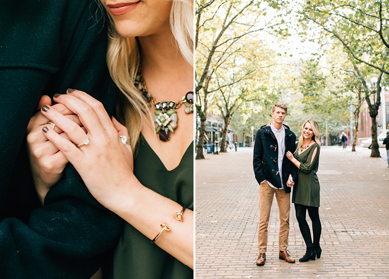 Pioneer Square Seattle Engagement Pictures16