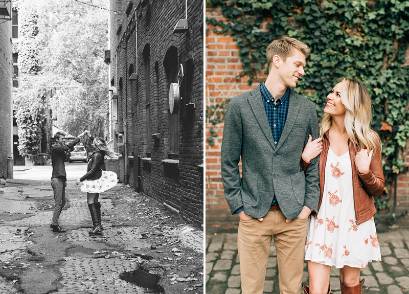 Pioneer Square Seattle Engagement Pictures4