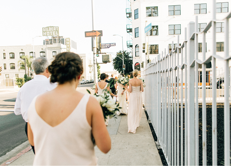 Hollywood Blvd Wedding