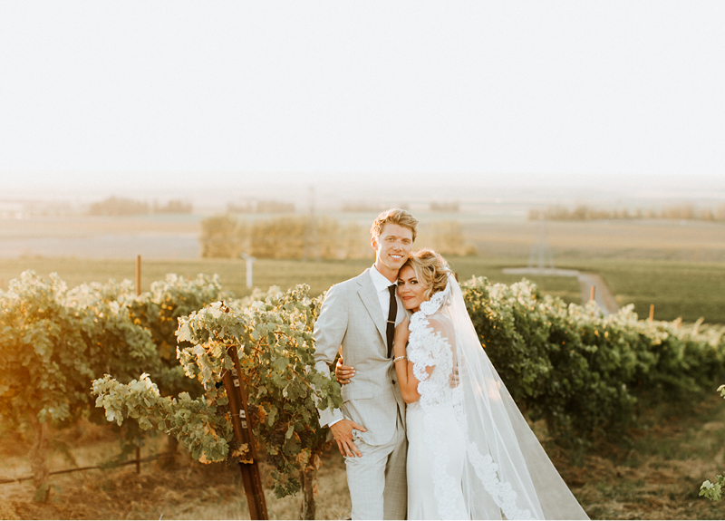 Eastern Washington Vineyard Wedding4