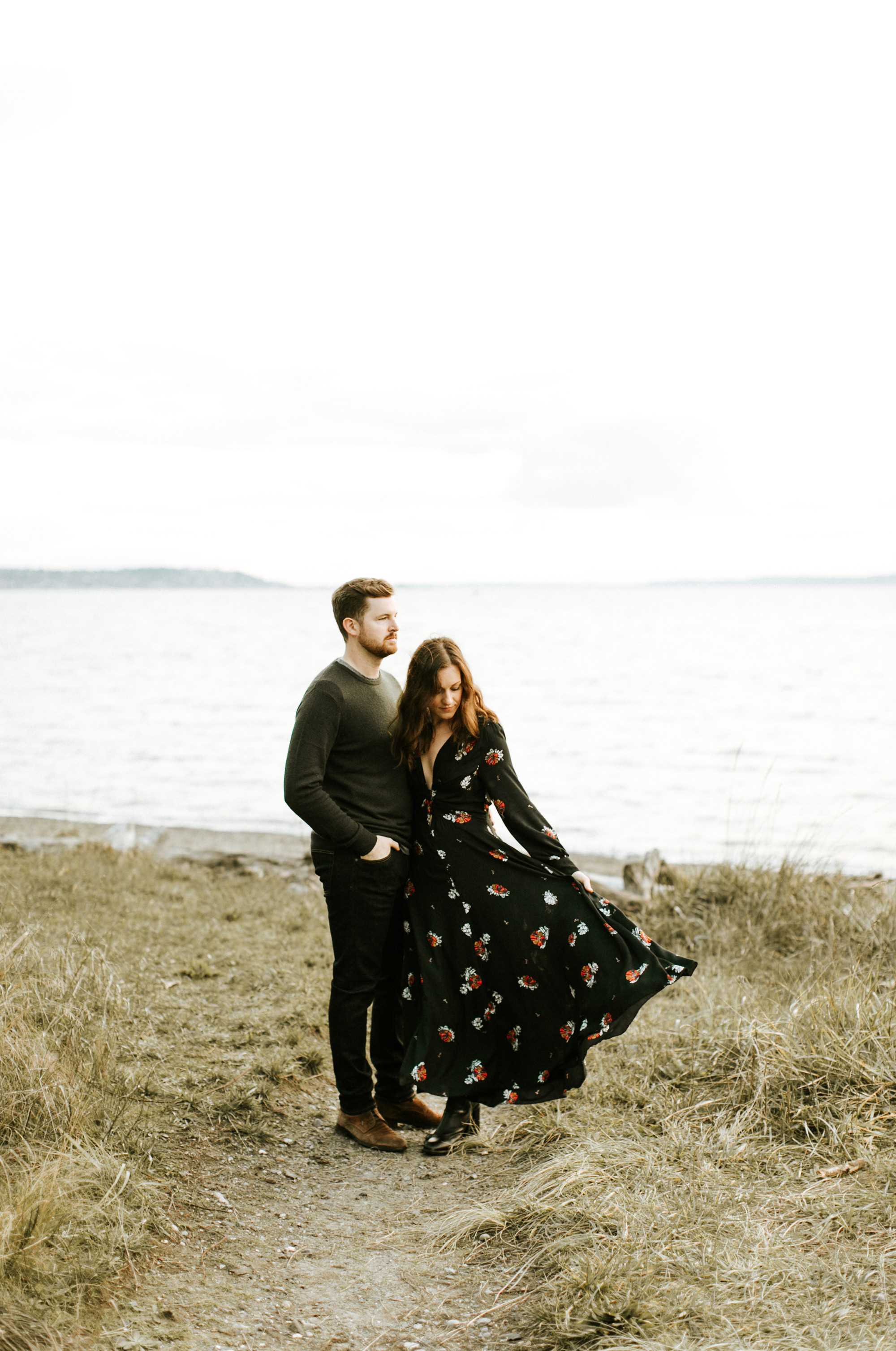 Discovery Park Engagement Portraits