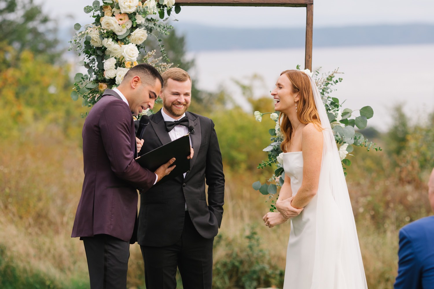 Saltwater Farm at Friday Harbor Wedding, San Juan Island Wedding