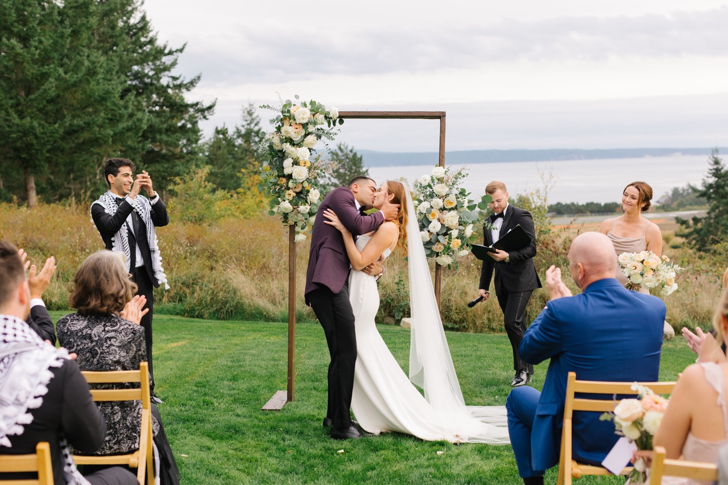 Saltwater Farm at Friday Harbor Wedding, San Juan Island Wedding