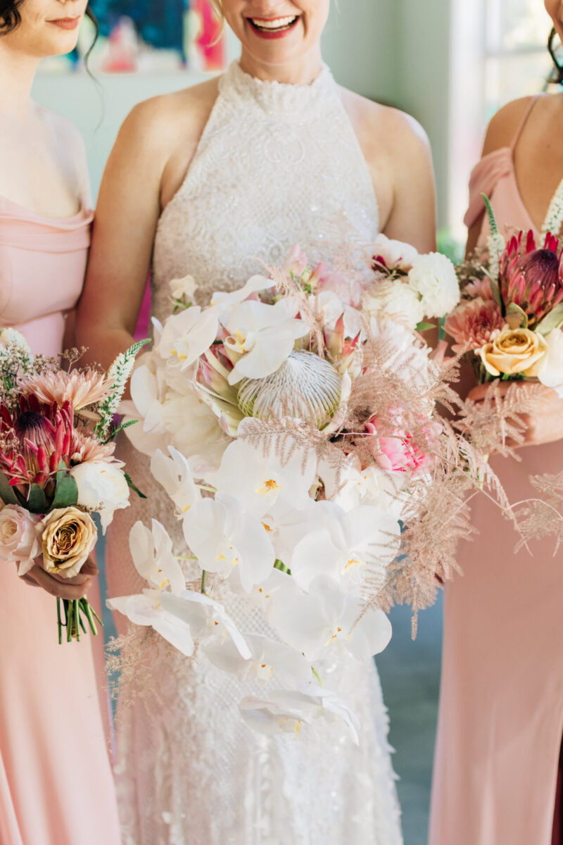 After photo of bridal bouquet using lightroom presets for wedding photographers natural light